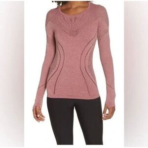 ALO Yoga Mauve Long Sleeve Top